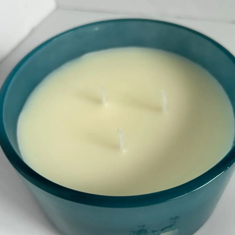 Pier 1 Sea Air 3-Wick Scented Candle Jar NEW Discontinued Coastal Scent
